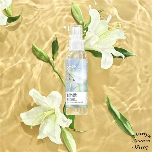 اسپری بادی میست آون سنسس زنبق سفید و لیلیوم و مشک100 میل