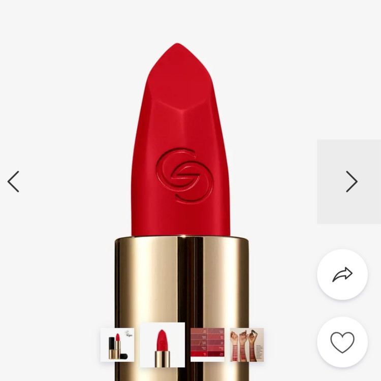 رژ لب ساتنی آیکونیک جوردانی گلد اوریفلیم قرمز ساتنی spf15