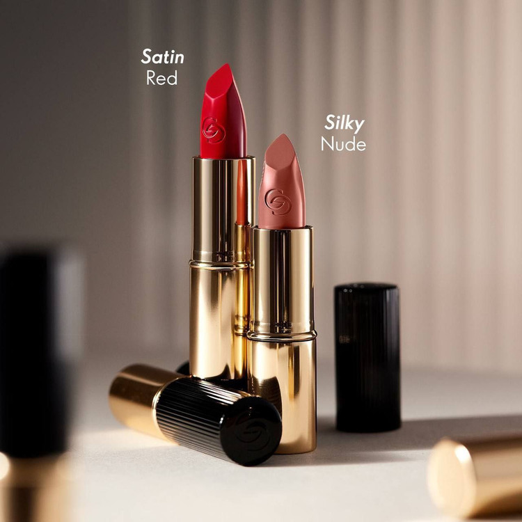 رژ لب ساتنی آیکونیک جوردانی گلد اوریفلیم قرمز ساتنی spf15