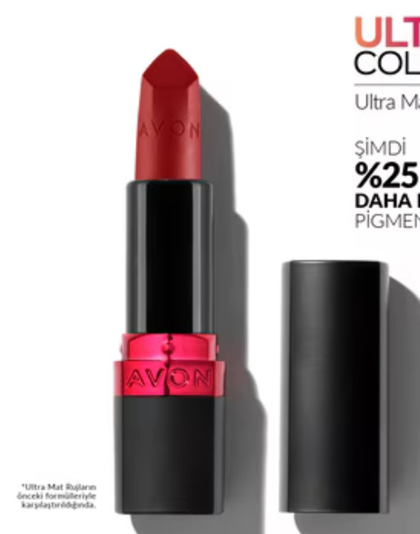 رژلب جامد فوق العاده مات اولترا کالر مخملی ماندگار آون spf 30 حاوی ویتامین Eو روغن اواکادو و روغن کنجد آواکادو