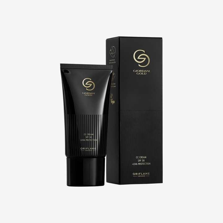 سی سی کرم وگان جوردانی گلد spf30 اوریفلیم رنگ مدیومGIORDANI GOLD Multifunctional CC cream Giordani Gold SPF 30 + UVA protection 42112medium