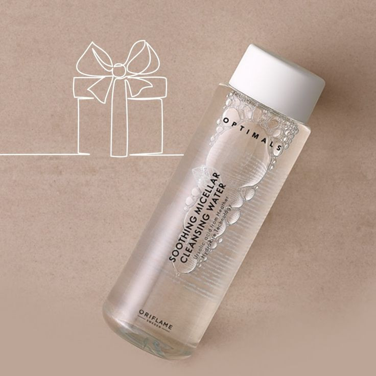 میسلار واتر تسکین دهنده اپتیمالز optimals Soothing Micellar Cleansing Water 42610 oriflame