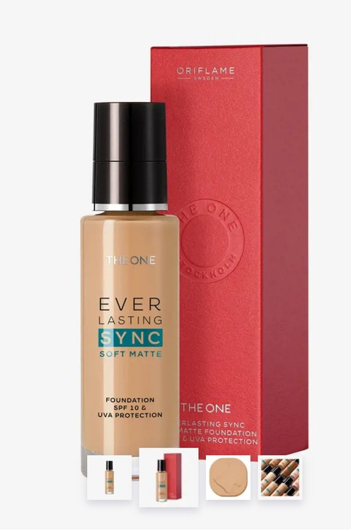 کرم پودر مات و سازگار اورلستنیگ دوان اوریفلیم spf10کد 422127