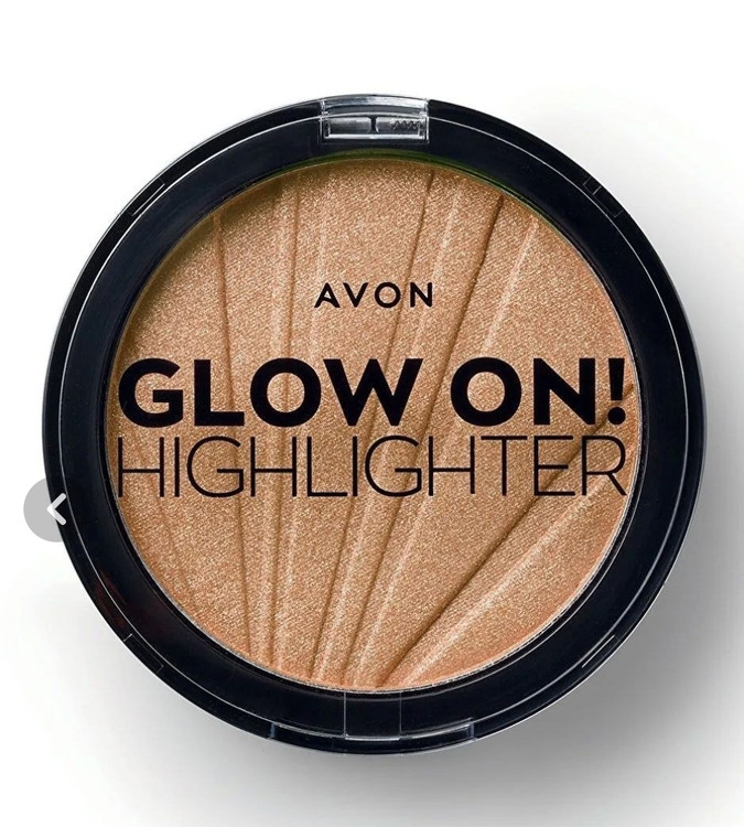 هایلایتر پودری طلایی فشرده GLOW On! آون