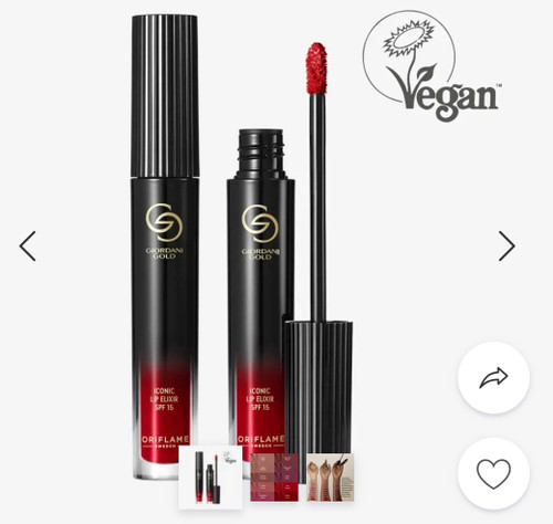 رژلب مایع مات الکسیر اوریفلیم به رنگ آتش کد r4829 spf15