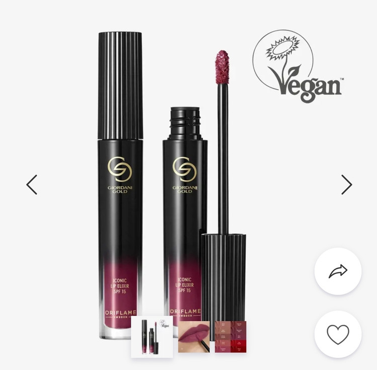 رژلب مایع مات الکسیر جوردانی گلد اوریفلیم رنگ توت بورگاندی 44828