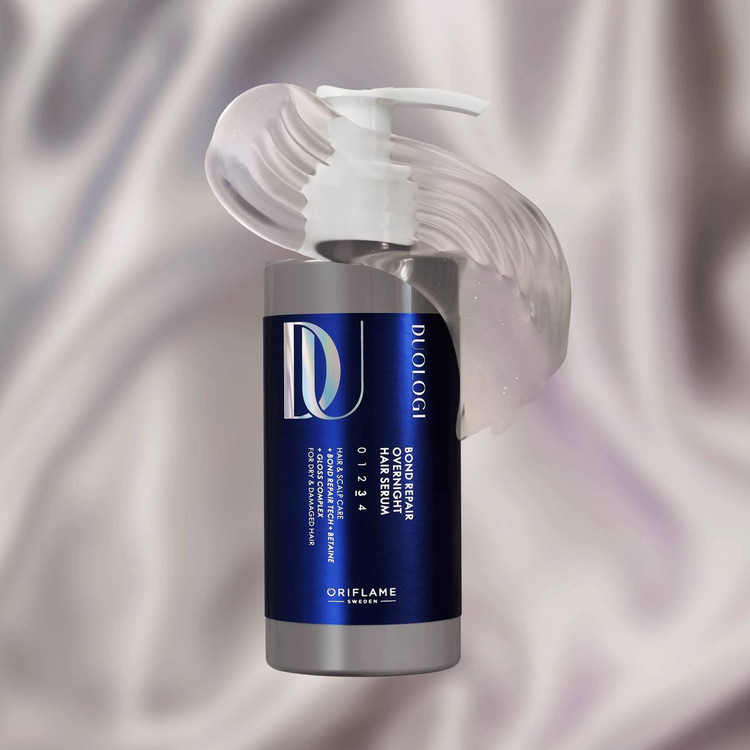 سرم شبانه ترمیم کننده قدرتمند مو دئولوژی اوریفلیم47262