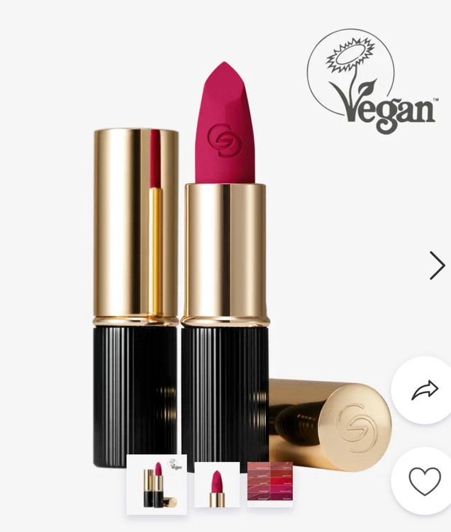 رژلب مات آیکونیک جوردانی گلد رنگ گیلاس زیبا spf15