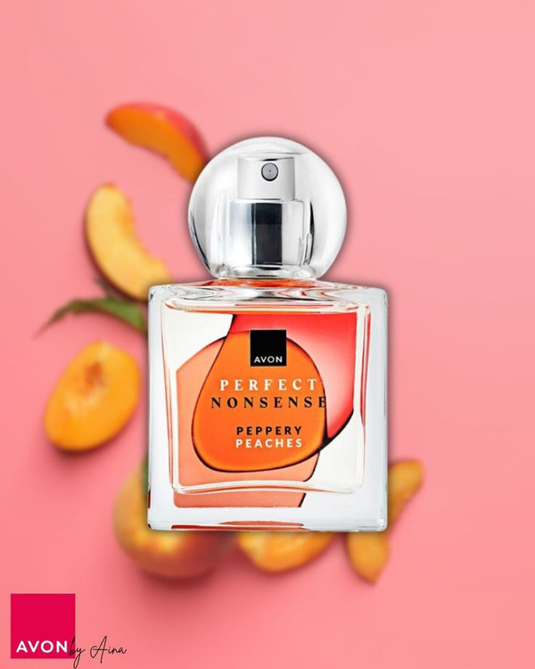 Avon perfect nonsense peppery peaches