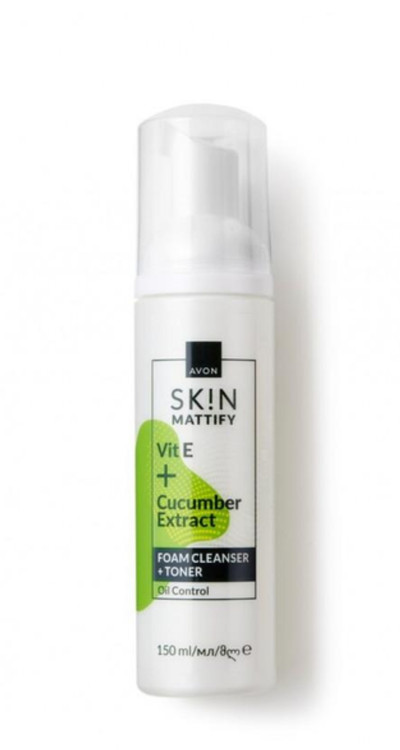 شوینده فومی و تونر مات کننده 2در یک نوترا افکت آون